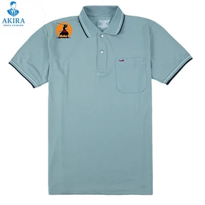 Áo thun nam POLO thiết kế vải cá sấu cotton cao cấp ngắn tay