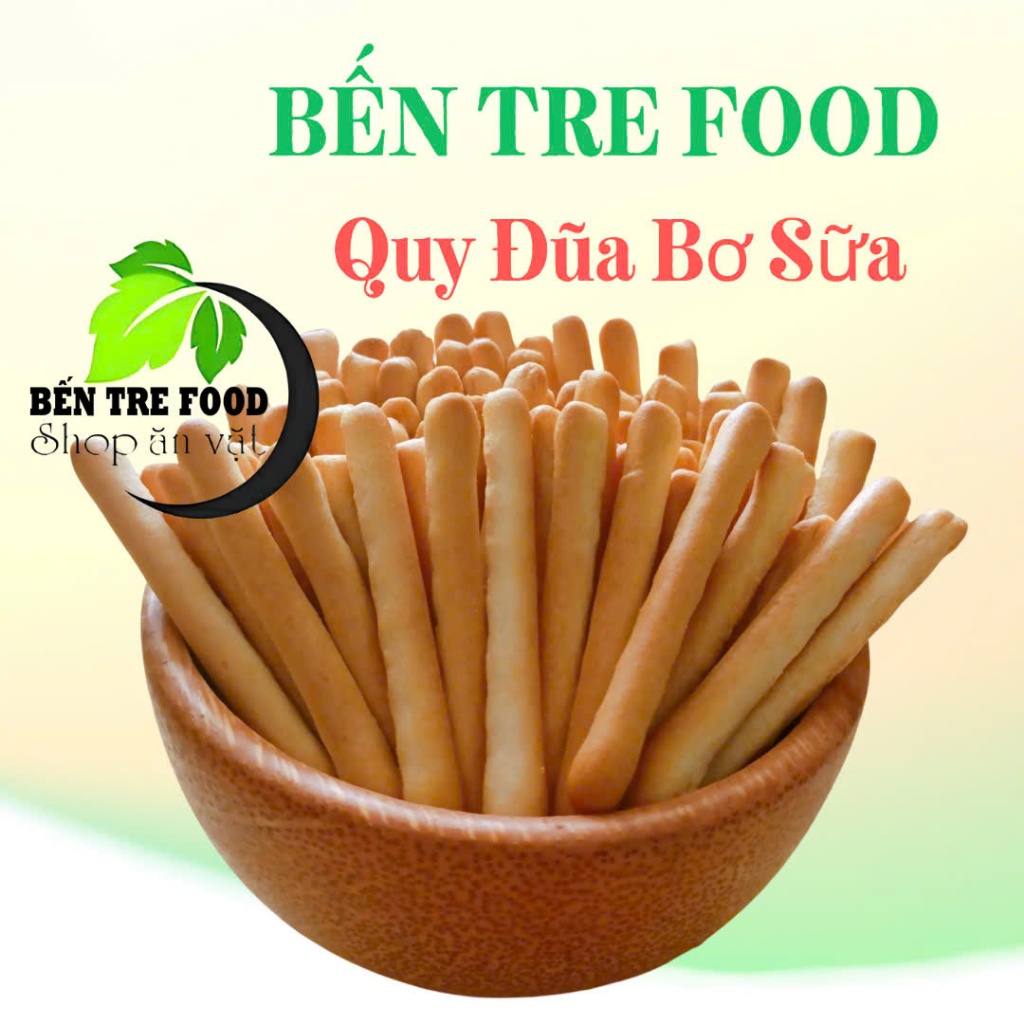 (Quà tặng)Bánh Quy Đũa Mặn Bơ Sữa giòn tan-thơm béo chuẩn hương vị tuổi thơ
