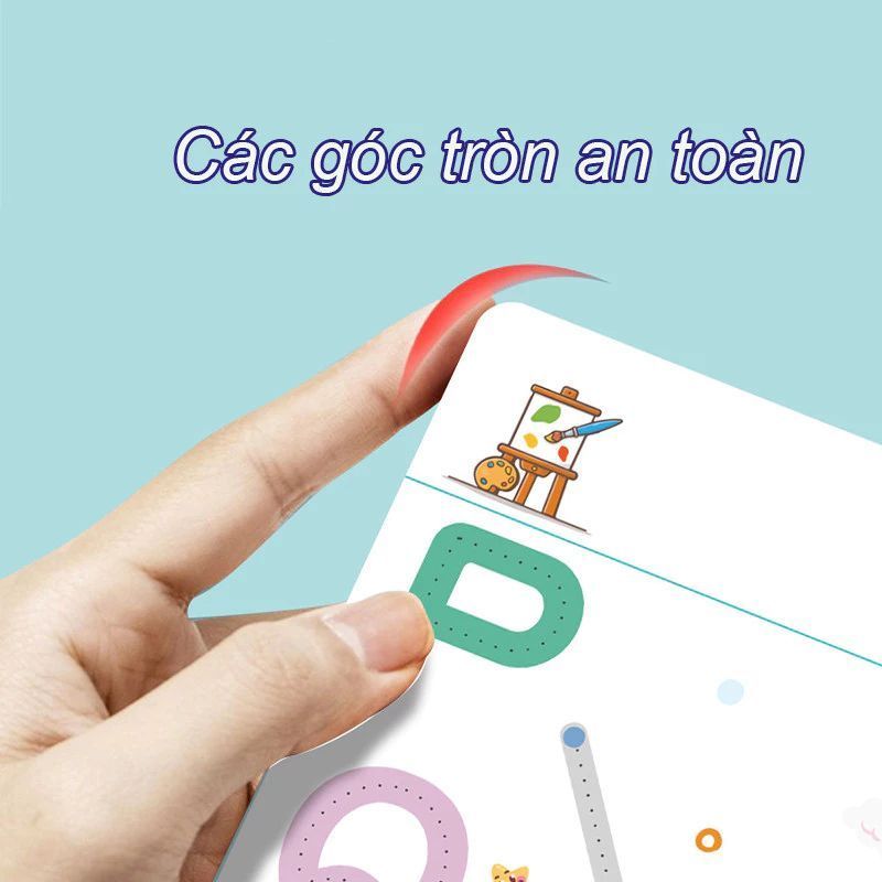 Tập Tô Vẽ Thông Minh Xóa Được,Chủ Đề Và Bóc Dán Học Toán Cho Bé,Tập Viết Xóa Được 64 Trang,Đồ Chơi Giáo Dục Montessori