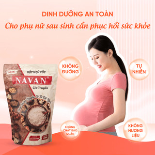 Bột Ngũ Cốc Navan Gia Truyền Giàu Dinh Dưỡng Hỗ Trợ Tiêu Hoá Tăng Cường Sức Khoẻ Lợi Sữa Sau Sinh