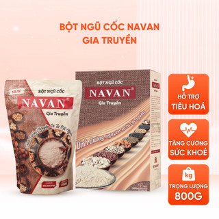 Bột Ngũ Cốc Navan Gia Truyền Giàu Dinh Dưỡng Hỗ Trợ Tiêu Hoá Tăng Cường Sức Khoẻ Lợi Sữa Sau Sinh