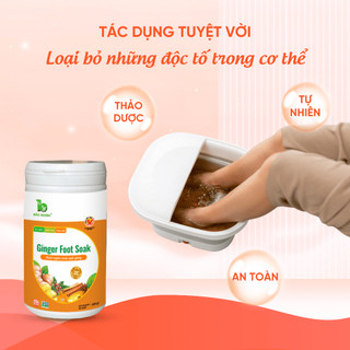 Muối Ngâm Chân Quế Gừng Bảo Nhiên Giảm Đau Xương Khớp, Khử Mùi, Thải Độc, Ngủ Ngon 500g