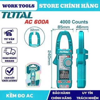 ĐỒ NGHỀ TOTAL Kềm đo AC kỹ thuật số TMT766001