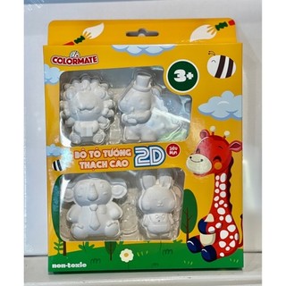 Khay Pha Màu Oval 23x16cm, Bộ Diy Bút lông, Đất Nặn, Tô Tượng, VAT - COLORMATE