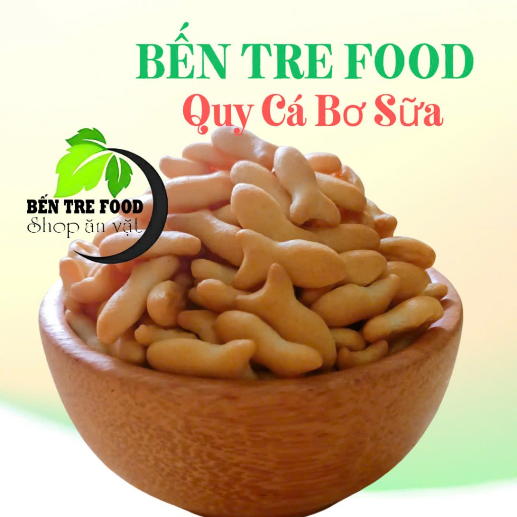 (QUÀ TẶNG)Bánh Quy Cá Bơ Sữa- giòn tan thơm béo hương vị tuổi thơ