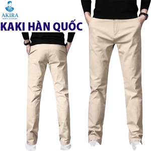 Quần kaki nam ống ôm, co giãn, thoải mái