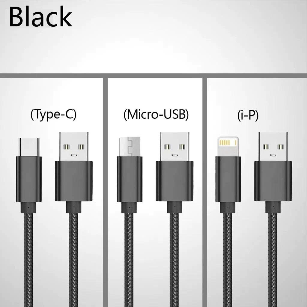 Cáp Sạc Nhanh, Dây Cáp Bọc Dù Cổng Micro USB 2.4A | Shopee Việt Nam