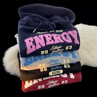 Áo hoodie nữ nam tay bồng khoác nỉ form rộng KONOVA chất liệu nỉ bông ấm áp