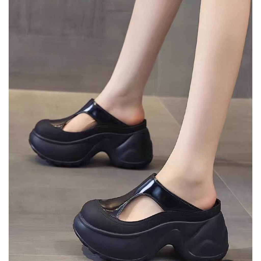 Dép thời trang đế cao 8cm tôn dáng