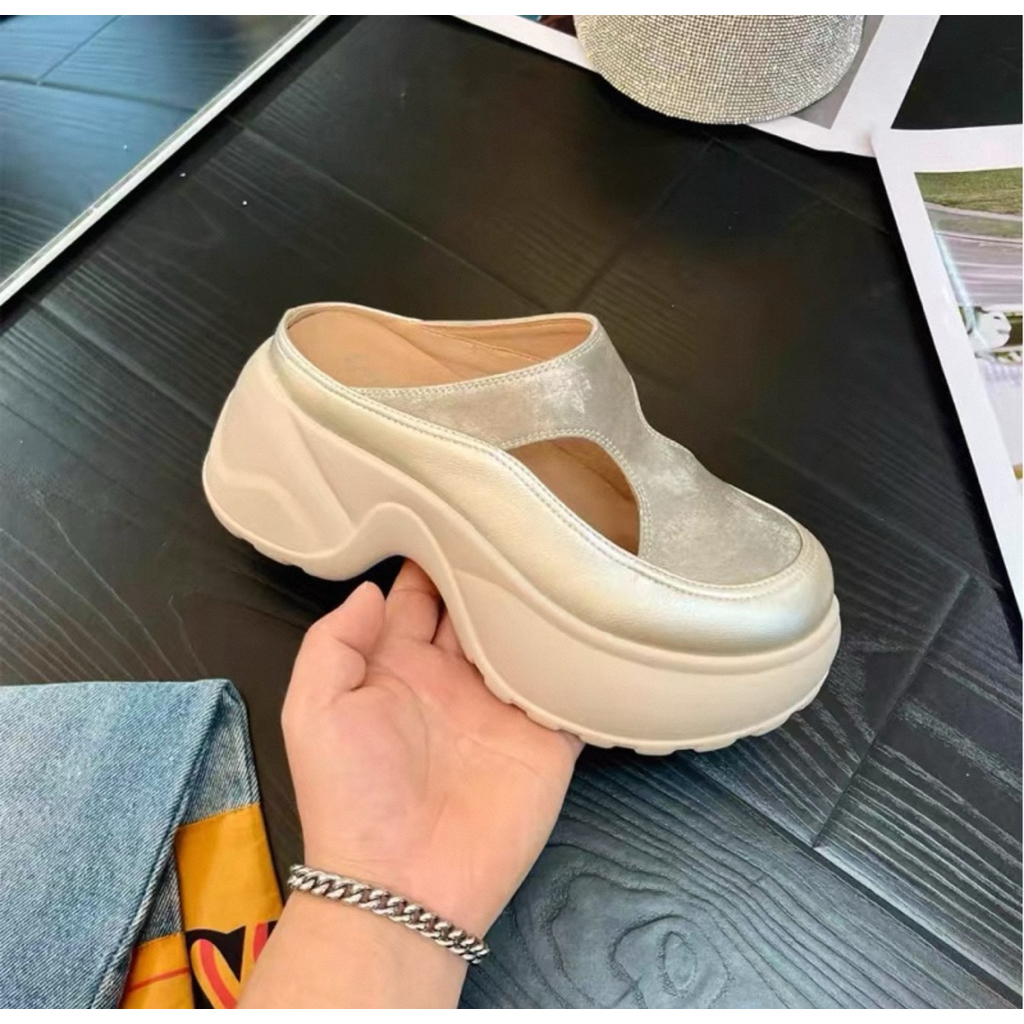 Dép thời trang đế cao 8cm tôn dáng