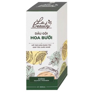 Dầu gội - Dầu xả hoa bưởi La Beauty Lavita giảm gãy rụng, kích thích mọc tóc (300ml)
