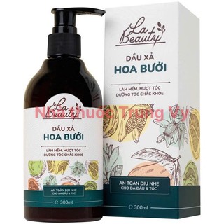 Dầu gội - Dầu xả hoa bưởi La Beauty Lavita giảm gãy rụng, kích thích mọc tóc (300ml)