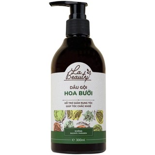 Dầu gội - Dầu xả hoa bưởi La Beauty Lavita giảm gãy rụng, kích thích mọc tóc (300ml)