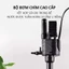 Bể cá mini đúc nguyên khối, bể cá văn phòng, combo đẩy đủ, có đèn led và lọc đầy đủ. Decor phòng làm việc, bàn máy tính
