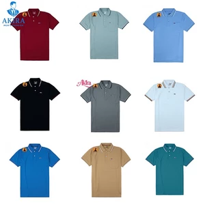 Áo polo thiết kế vải cá sấu cotton cao cấp chuẩn form lịch lãm sang trọng