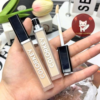 [COLORKEY] Kem Che Khuyết Điểm COLORKEY Vỏ Đen Dạng Lỏng, Mỏng Nhẹ, Cover All Concealer, 6ml