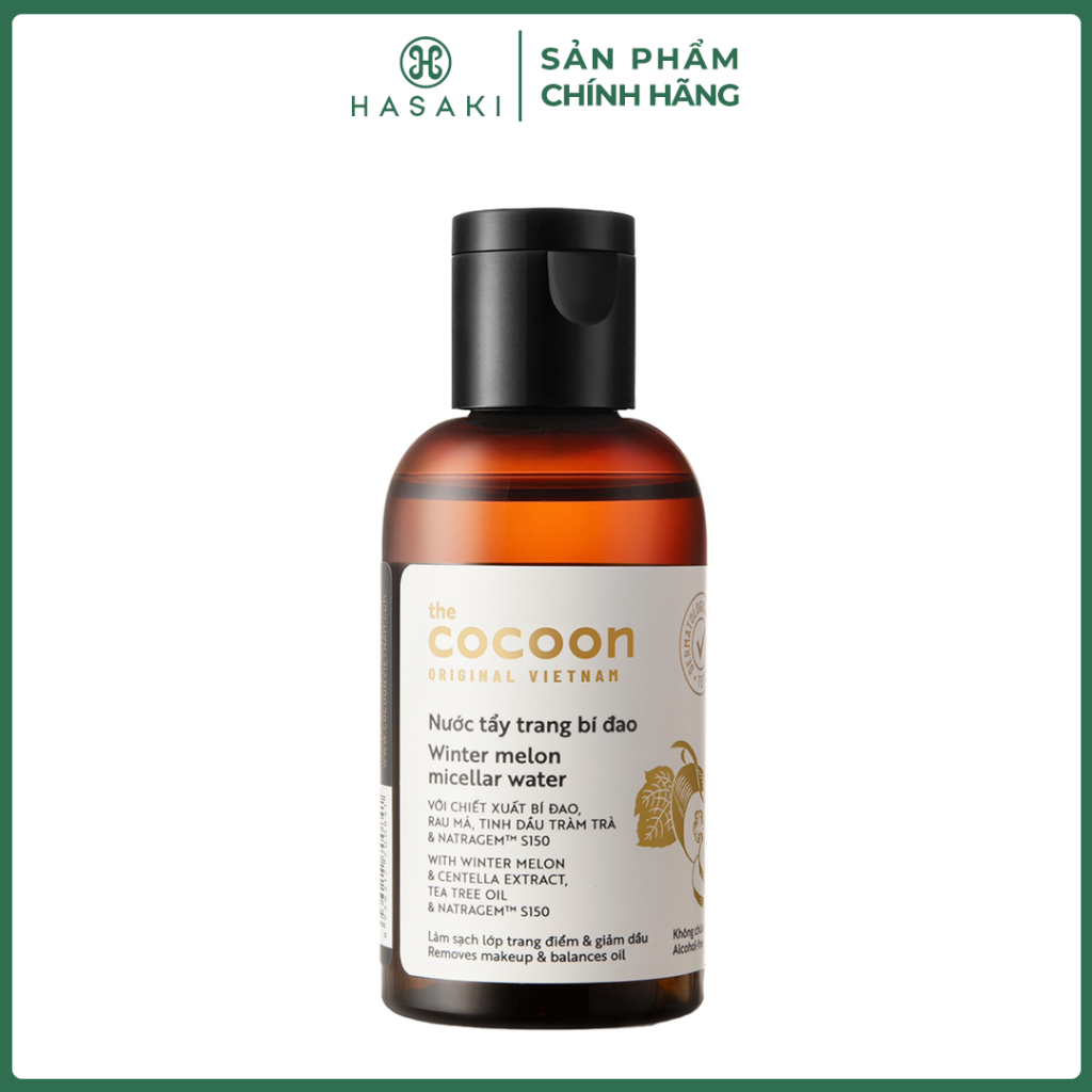 50ml Nước Tẩy Trang Bí Đao Cocoon Làm Sạch & Giảm Dầu