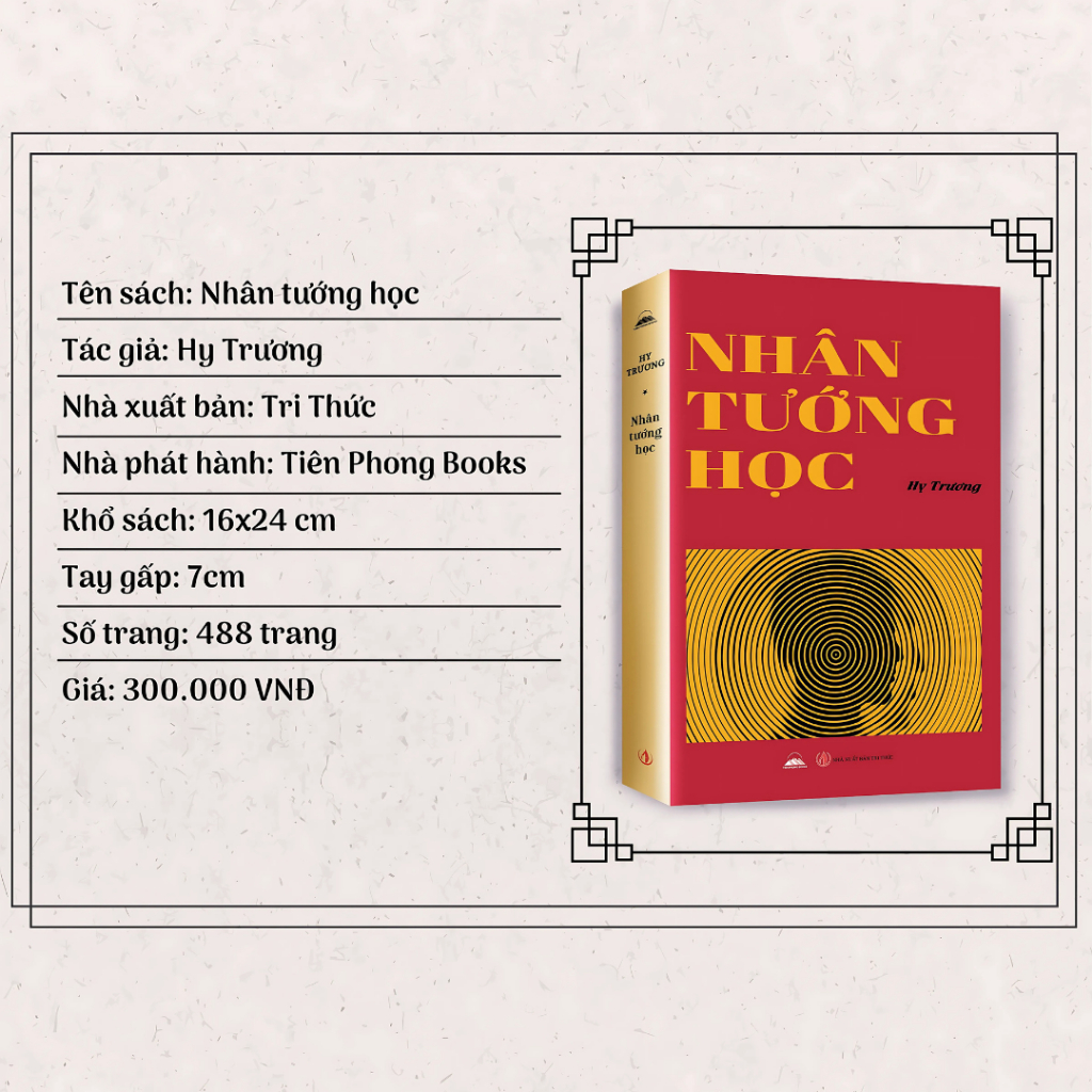 Sách - Nhân Tướng Học - Nhà Xuất Bản Tri Thức