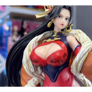 GK One Piece Qī Wǔ Hǎi Quốc Phong Hán Khắc Mô Hình Đứng Mặc Sườn Xám Trang Trí Quà Tặng Giao Hà Nội