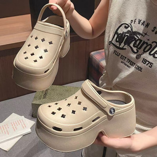 Dép nữ đế cao 8cm Mita form trơn cá tính kiểu sandal quai hậu CS-192