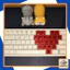 Bộ 21 Keycaps Trái Tim - Nhựa PC Cao Cấp - Cherry Profile