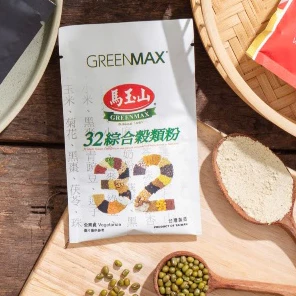 Gói Bột ngũ cốc 32 loại hạt không đường Greenmax Đài Loan 25G, ít calo- 32 Muilti Grains Cereal