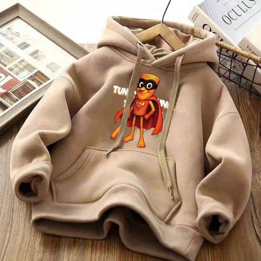 ÁO NỈ HOODIE BÉ TRAI TUNG TUNG SZ 9- 31 KG QUẦN ÁO BÉ TRAI THU ĐÔNG