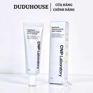 Kem Dưỡng Keo Ong CNP Laboratory Propolis Ampule Active Shot Cream 50g Duduhouse