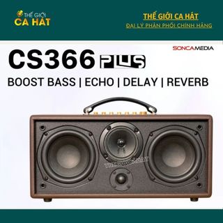 CS366PLUS Loa Karaoke Di Động 150W ACNOS Soncamedia