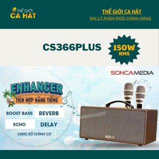 CS366PLUS Loa Karaoke Di Động 150W ACNOS Soncamedia