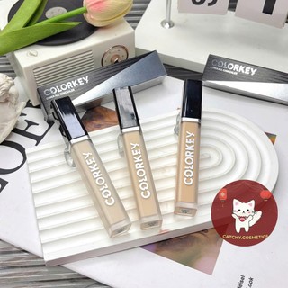 [COLORKEY] Kem Che Khuyết Điểm COLORKEY Vỏ Đen Dạng Lỏng, Mỏng Nhẹ, Cover All Concealer, 6ml