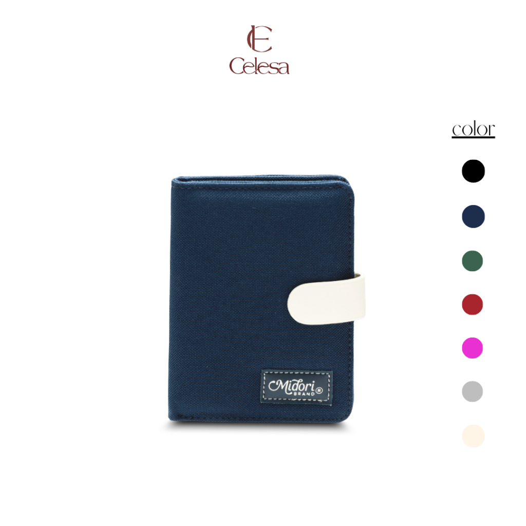Ví Vải Đứng Nam Nữ Polyester TITANIUM Trượt Nước Unisex local brand chính hãng | CELESA