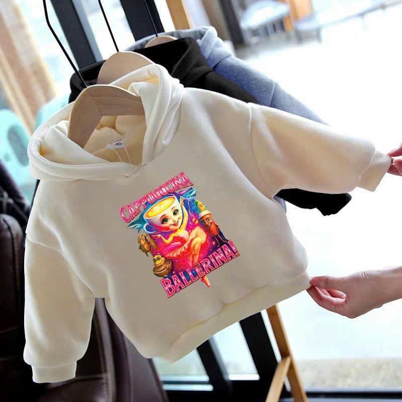 Áo NỈ HOODIE thu đông mẫu CAPUCINA chất NỈ lông sz 9-32 kg nhiều màu cho các Mom lựa chọn quần áo bé gái mùa thu đông