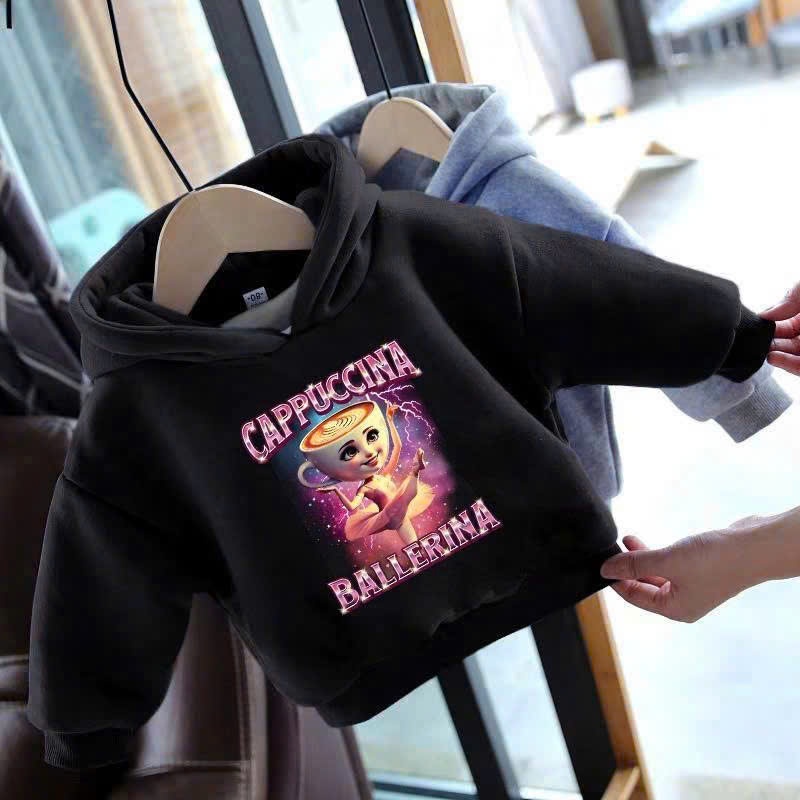 Áo NỈ HOODIE thu đông mẫu CAPUCINA chất NỈ lông sz 9-32 kg nhiều màu cho các Mom lựa chọn quần áo bé gái mùa thu đông
