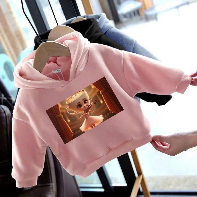 Áo NỈ HOODIE thu đông mẫu CAPUCINA chất NỈ lông sz 9-32 kg nhiều màu cho các Mom lựa chọn quần áo bé gái mùa thu đông