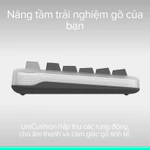 Bàn phím cơ không dây Logitech Alto Keys K98M - Đệm hấp thụ rung động, đèn nền, Bluetooth, Sạc USB-C — ảnh 3