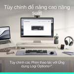 Bàn phím cơ không dây Logitech Alto Keys K98M - Đệm hấp thụ rung động, đèn nền, Bluetooth, Sạc USB-C — ảnh 6