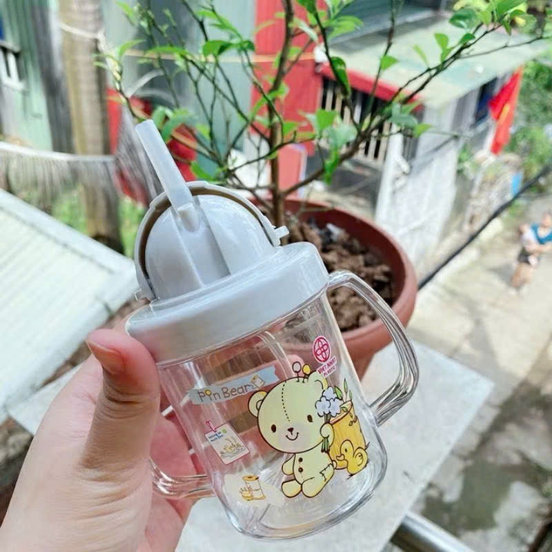 Bình Tập Uống Nước Cho Bé, Bình Tập Hút Việt Nhật 200ml