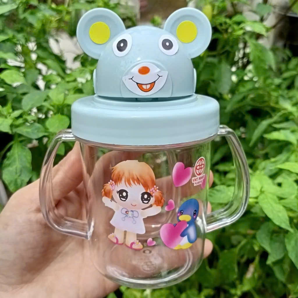 Bình Tập Uống Nước Cho Bé, Bình Tập Hút Việt Nhật 200ml