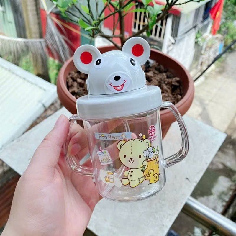 Bình Tập Uống Nước Cho Bé, Bình Tập Hút Việt Nhật 200ml