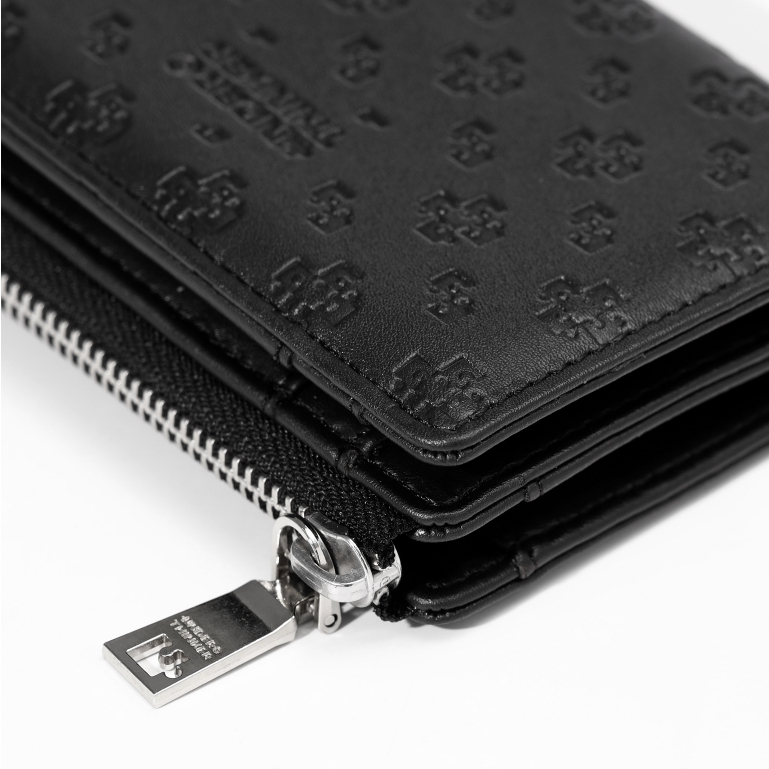 Ví Da PU Cầm Tay Nam Nữ RONAN Unisex Dập Chìm Da PU Monogram Trượt Nước Chính Hãng l CELESA