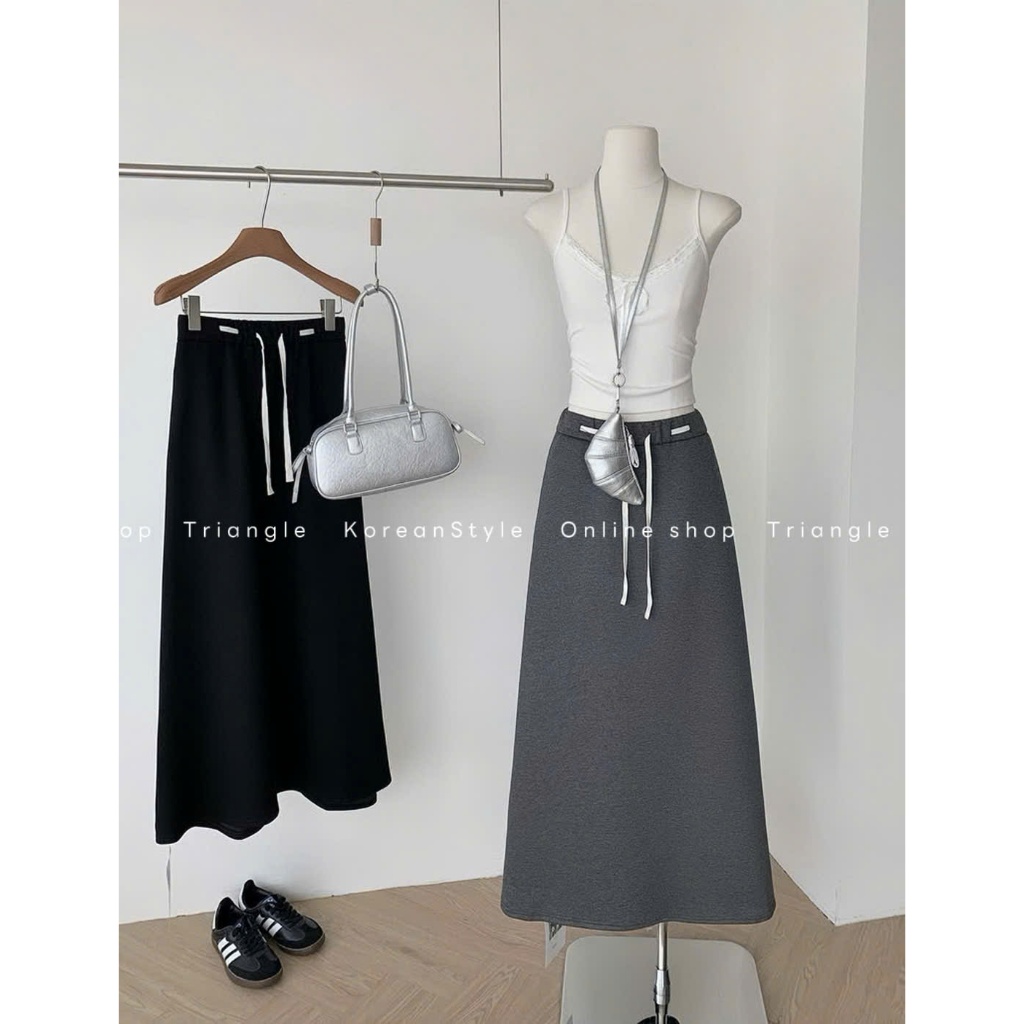 TRIANGLE - Win Skirt (Cân nhắc kỹ, return is not welcomed)- Chân váy thể thao Hàn Quốc phong cách thanh lịch