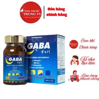 Viên Uống Giúp Ngủ Ngon An Thần Gaba Jpanwell(Hộp 60 Viên)