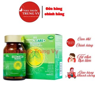 VIÊN UỐNG BỔ PHỔI LUNG CARE JPANWELL 60V