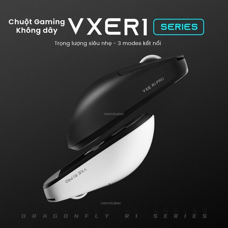 [NEW-BH12T] Chuột gaming VXE Dragonfly R1 SE/SE+/Pro/PROMAX | BigBuy360 - bigbuy360.vn