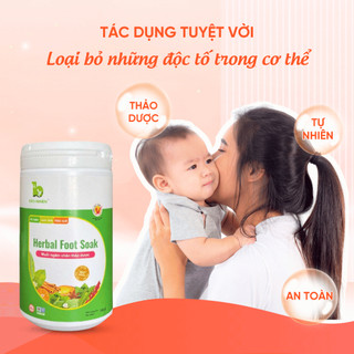 Muối Ngâm Chân Thảo Dược IVF Bảo Nhiên Giảm Tê Chân Tay Phù Nề Giữ Ấm Giúp Ngủ Ngon 500g