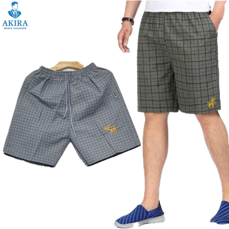 Combo 5 Quần Đùi Nam Thêu Hình Con Nai Bền Túi có Khóa Kéo Vải Mặc Mát Mẻ Mùa Hè Dễ Sinh Hoạt Hàng Ngày Akira