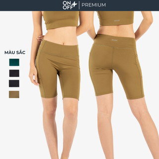 Quần nữ legging thể thao tập gym, tâp yoga, đi xe đạp siêu đàn hồi ONOFF SPORT - 16BL23A047