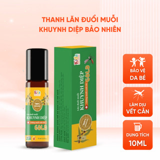 Thanh Lăn Đuổi Muỗi Khuynh Diệp Bảo Nhiên Bảo Vệ Da Làm Dịu Vết Côn Trùng Cắn Giảm Sưng Ngứa 10ml