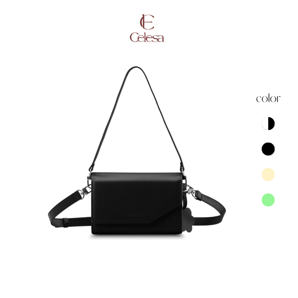 Túi Xách Đeo Chéo KRIXI Da PU Nam Nữ Cao Cấp Thời Trang Unisex l CELESA